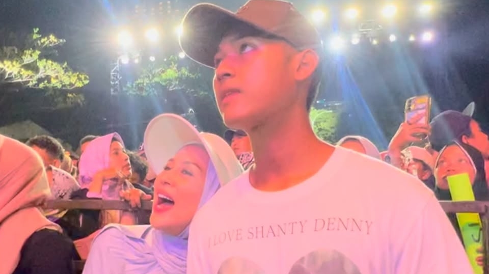 Shanty Denny dan Putranya, Fabian [Instagram]